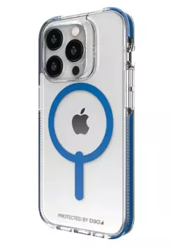 Чехол-накладка Zagg Santa Cruz Snap MagSafe для iPhone 14 Pro Max пластиковый (синий)