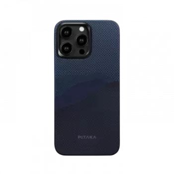 Чехол PITAKA StarPeak MagEZ Case 4 для iPhone 15 Pro карбоновый кевлар (арамид) Over The Horizon