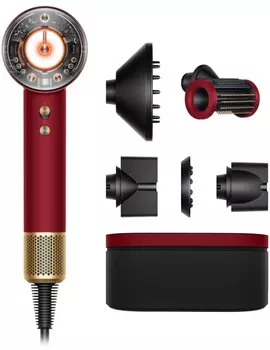 Фен Dyson Supersonic Nural HD16 (Red Velvet/Gold)