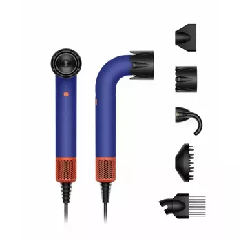 Фен Dyson Supersonic R Pro HD18 (Vinca Blue/Topaz Orange)
