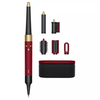 Фен-стайлер Dyson Airwrap i.d. HS08 (Red Velvet/Gold) with Straight & Wavy Attachments