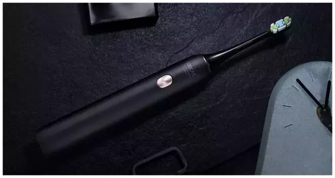 Электрическая зубная щетка Xiaomi Soocas X3U Freshen Your Breath (2 насадки) (черный)