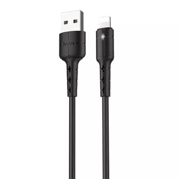 Кабель Hoco X30 (USB) на (Lightning) 120см (черный)