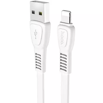 Кабель USB Hoco X40 Noah Lightning Fast Charge 2.4A (белый)