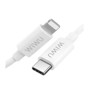 Кабель WIWU USB-C/Lightning (G90) 2м (белый)