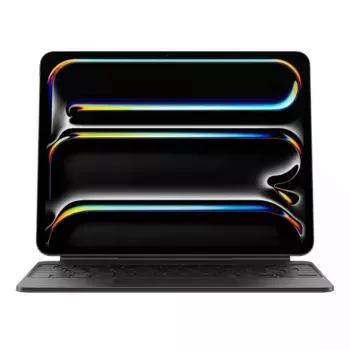 Клавиатура Apple Magic Keyboard with Trackpad для iPad Pro 13 (2024) русская (нейлон с подставкой) (черный) (MWR53)