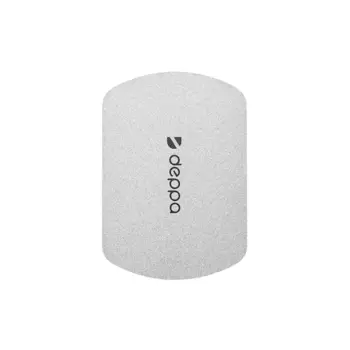 Магнитная пластина Deppa (55182) для Magsafe (серебристый)