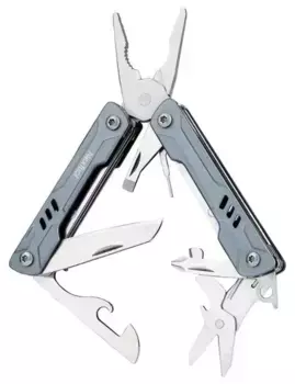 Мультитул Xiaomi Nextool Mini Sailor Functional Pliers 11 в1 (NE20135) (серый)