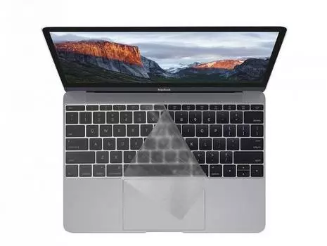 Накладка на клавиатуру WIWU Key Board Protector для Apple MacBook Pro 14.2"/16.2" силикон (прозрачный)