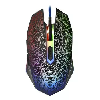 Проводная игровая мышь Defender Shock (GM-110L) USB (черный)