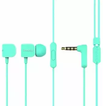 Проводная стерео-гарнитура Remax RM-502 Crazy Robot Jack 3.5mm (голубой)