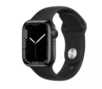 Ремешок Hoco WA01 Flexible для Apple Watch 42/44/45/49mm силикон (черный)
