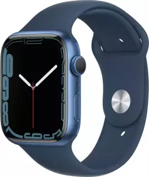 Ремешок Hoco WA01 Flexible для Apple Watch 42/44/45/49mm силикон (синий)