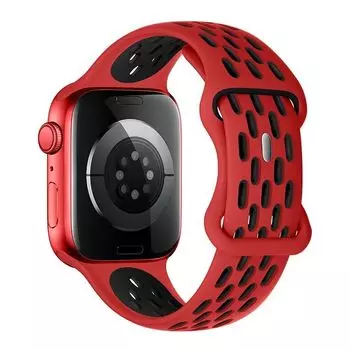 Ремешок Hoco WA19 Flexible для Apple Watch 42/44/45/49mm силикон (красный)