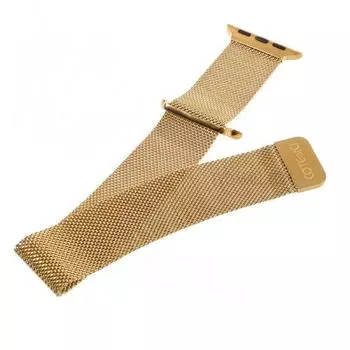 Ремешок нержавеющая сталь COTEetCI W6 Magnet WH5203-GD для Apple Watch Series 1/2 42mm (золотой)