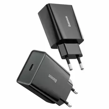 Сетевое зарядное устройство Baseus Speed Mini Quick Charger 20W Type-C (CCFS-SN01) (черный)