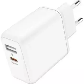 Сетевое зарядное устройство Samsung Super Fast Charger Type-C/USB 3.0 35W (белый)