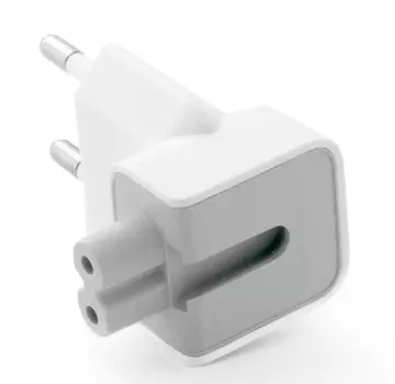 Сетевой переходник "Евро" для Apple iPad2/3/4/Air/Pro/mini1/2/3/4/Macbook