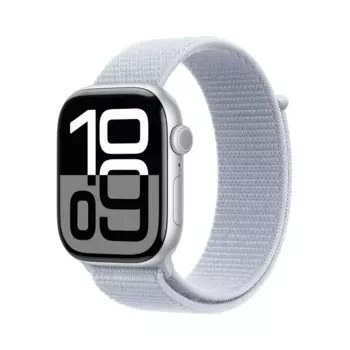 Смарт-часы Apple Watch Series 10 42mm Silver Aluminum Case with Blue Cloud Sport Loop