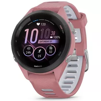 Смарт-часы Garmin Forerunner 265S Pink Bezel with Pink Silicone Band (010-02810-15)