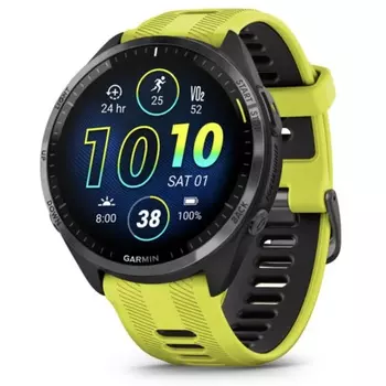 Смарт-часы Garmin Forerunner 965 Amp Yellow Bezel with Yellow Silicone Band (010-02809-12)