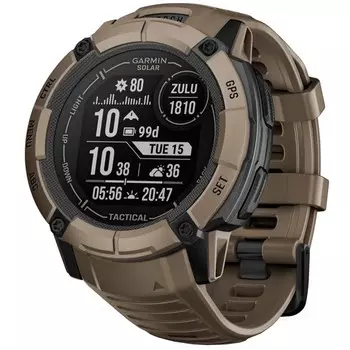 Смарт-часы Garmin Instinct 2x Solar Tactical Coyote Tan Bezel with Coyote Tan Silicone Band (010-02805-02)