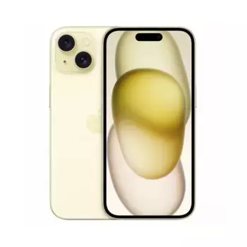 Смартфон Apple iPhone 15 256Gb (Yellow) (eSIM)