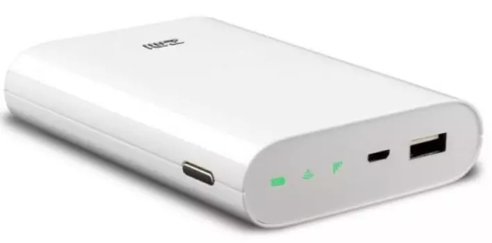 Универсальный внешний аккумулятор Xiaomi Mi Power Bank 7800 mAh, 2.1 А, USBx1, 4G-модем металл (Silver)