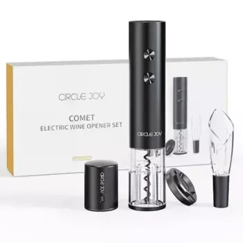 Винный набор Xiaomi Circle Joy 4 в 1 Comet Electric Wine Opener Set (CJ-TZ20) (черный)