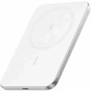 Внешний аккумулятор Anker Nano MagSafe 5000mAh 20W ультратонкий (белый) (A1665)