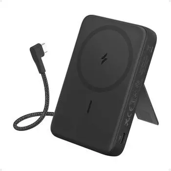 Внешний аккумулятор Anker Zolo MagSafe 10000mAh 30W (черный) (A1685)
