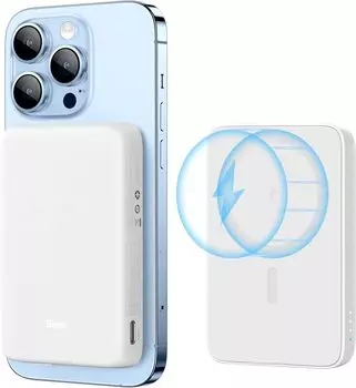 Внешний аккумулятор Benks MP07 MagSafe 10000mAh USB/Type-C (белый)