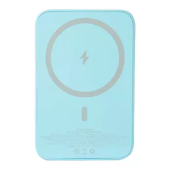 Внешний аккумулятор Benks MP10 Mini MagSafe 6000mAh Type-C (голубой)