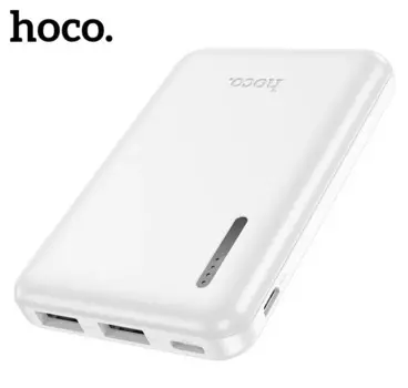 Внешний аккумулятор Hoco J115 Journey 5000mAh 22.5W USB/MicroUSB/Type-C (белый)