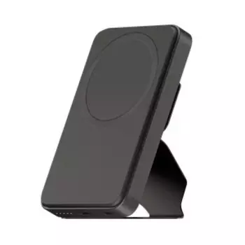 Внешний аккумулятор Hoco J125A Power MagSafe 10000mAh Type-C/подставка (черный)