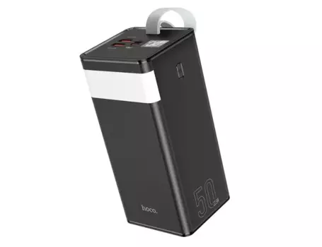 Внешний аккумулятор Hoco J86A Powermaster 50000mAh 22.5W LED дисплей 2*USB/Type-C (черный)