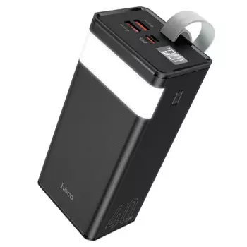 Внешний аккумулятор Hoco J86B Electric 60000mAh 4хUSB/Type-C/Micro-USB/LED- дисплей (черный)