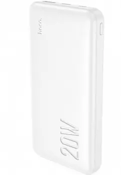 Внешний аккумулятор Hoco J87 Tacker 10000mAh 20W USB/MicroUSB/Type-C (белый)