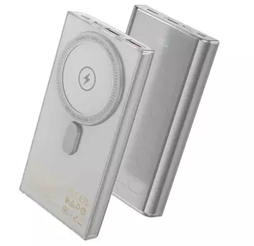 Внешний аккумулятор Hoco Q22 Taurus MagSafe 10000mAh USBх2/Type-C (серый)