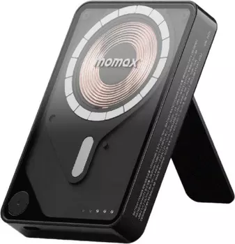 Внешний аккумулятор Momax 1-Power X Pro+ MagSafe 10000mAh 20W (черный) (IP132)