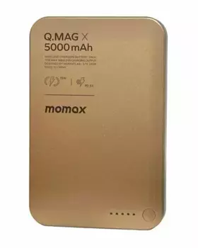 Внешний аккумулятор Momax Q.MAG X MagSafe 5000mAh 15W (пустынный титан) (IP116ACNL2)