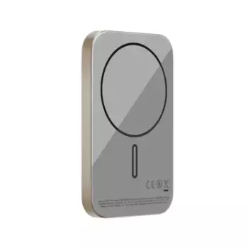 Внешний аккумулятор Momax Q.MAG X MagSafe 5000mAh 15W (натуральный титан) (IP116AE)