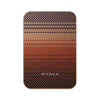 Внешний аккумулятор PITAKA Aramid Fiber Magnetic Power Bank Qi2 5000mAh Sunset