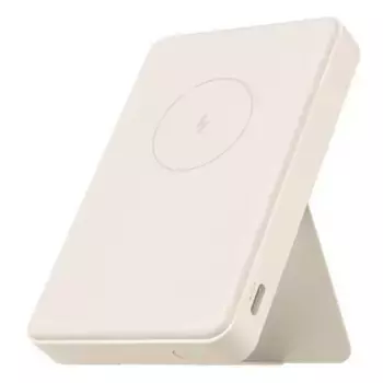 Внешний аккумулятор с подставкой Xiaomi Magnetic Power Bank 6000 mAh 10W (WPB0620MI) (бежевый)
