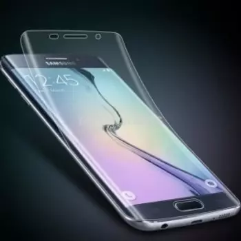 Защитная пленка Full Screen для Samsung Galaxy S6 Edge Plus (SM-G928) (цветная) белая