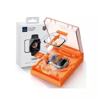 Защитная пленка WiWU (Wi-JD105) для Apple Watch 49mm (черная рамка)