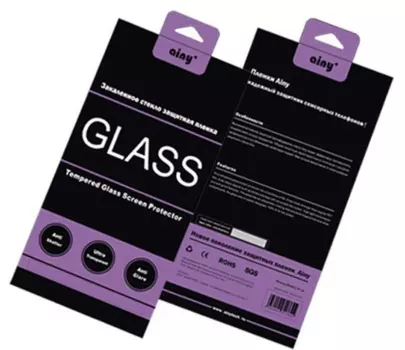 Защитное стекло Ainy 9H 0.33mm для Samsung Galaxy E7 (SM-E700) прозрачное антибликовое