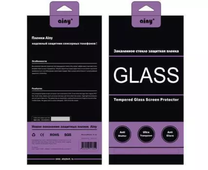 Защитное стекло Ainy 9H 0.33mm для Alcatel Idol Mini (6012X/6012D) (прозрачное антибликовое)