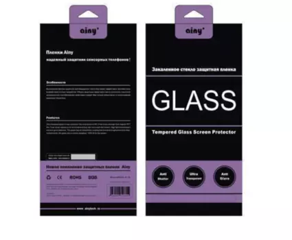 Защитное стекло Ainy 9H 0.33mm для Asus Zenfone Go ZC451TG (прозрачное антибликовое)
