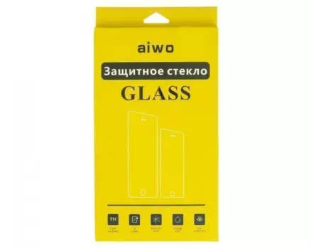 Защитное стекло AIWO (Full) 9H 0.33mm для Samsung Galaxy J7 Prime G610 антибликовое цветное (черное)